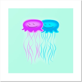 Gellin Jellyfish Posters and Art